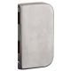 Strike box for glass door lock BARCELONA-R, stainless steel, RIGHT