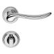 BETA handle set with roses 011 WC 261NT, polished chrome