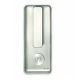 External handle for sliding WC doors, aluminium F1