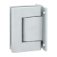 BILOBA BL 8010 BT JC Adjustable double-sided hydraulic hinge for saunas, wall/glass, w/o cover top
