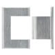 BILOBA covers for hinge 8010BTJC, stainless steel (031)