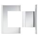 BILOBA covers for hinge 8010BTJC, stainless steel, polished (032)