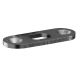 1143 top strike plate for shoot bolts,20x3x52 mm, galvanised
