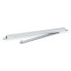 BOXER kreipiamoji bėgelė be fiksavimo funkcijos, 20,7 x 31 mm, sidabrinė