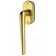 BRIXIA window handle with SMARTBLOCK function, polished brass