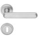 CHIC handle set with roses 004 BB, matt chrome