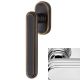 CHIC SK window handle with SMARTBLOCK function, polished chrome