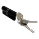 Profile cylinder 4E 30 x 30 mm ZNE, 3 keys, black
