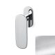 Window handle CONCA K236B, chrome-plated, satin (CO)