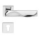 DUNA handle/rose 019 set.PZ,polished chrome