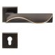 DUNA handle/rose 019 set.PZ, matt bronze