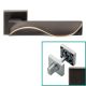 DUNA handle/rose 019 set.WC 233NT, matt bronze