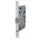 Mortise lockAGB EVO with PVC latch, BB 50/90/18mm, face plate matt chrome