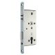 FH 61 PZ 65/72/24/9 mortise lock for emergency doors EN179 / 1125, function B+ Plug-in-key, stainless steel, LEFT