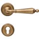FLORENZIA handle/rose 011 set.PZ, patine matt