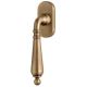 FLORENZIA window handle, matt patinated