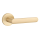 AT FRAGOLA BAC handle set with round roses, matt gold