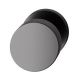 2329 door knob, fastening on opposite side, aluminium black anodized S8