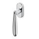 Window handle FUTURA K172, chrome-plated, polished (CR)