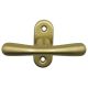 GARDA T- shaped window handle, satin chrome