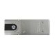 Cover plate for floor door closer TS500 NV, stainless steel