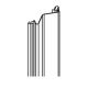 Seal profile, white similar RAL 9010, roll 5 m