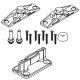 HAWA-Junior 100 Z fastener/guide set