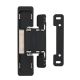 HES2S-140 concealed hinge with screw-on frame part, black