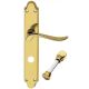 IBIZA rankenos rinkinys su plokštele WC/78mm 117NT, poliruotas žalvaris