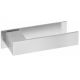 Door handle 154with plate, stainless steel