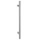 Pull handle with fastening, Ø25x300mm, stainless steel