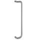 Pull handle with fastening, Ø25x300 mm, stainless steel