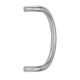 Pull handle with fastening, 25x300 mm, stainless steel