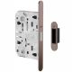 IN.20.876 Magnetic lock WC96/50 with strike plate, Italian standard, chocolate PVD (TCH)