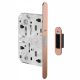 IN.20.876 Magnetic lock WC96/50 with strike plate, Italian standard, copper PVD (TCO)