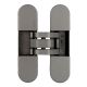 INVISACTA 3D concealed hinge 30 × 120, titanium tone | RANKENOSPLIUS.lt