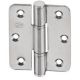 Door hinge, 75x65, st.steel AISI 201 ECO