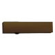 Door closer body TS-5000 without guide rail, dark brown