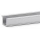 LITE FOLD floor track 18x14mm, 6000 mm, aluminium anodised