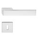 LOFT ZINCRAL handle/rose 024 set BB, chrome-plated polished brass