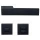 LOFT ZINCRAL handle/rose 024 set WC 234NT, brass matt black