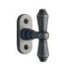 Window handle GINEVRA, old silver brass