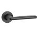 LUNA handle/rose set BAC, round roses, 7mm, black
