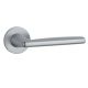 LUNA handle/rose set BAC, round roses, 7mm, chrome-plated satin