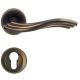 MARINA handle set with roses 102 PZ, matt bronze