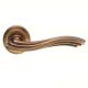 MARINA handle set with roses 102 BAC, patine matt