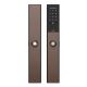 VOYAGER NUMERIC smart access control backplates BAC without handles, 3xAAA, chocolate PVD (TCH)