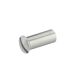 Slotted flat head barrel 0552 M4x22, nickel-plated