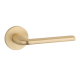 AT OLEANDRO handle/rose set BAC, round roses, 7 mm, gold finish satin