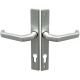 320 PAN Framed door security set handle/handle, PZ 92mm, door thickness 78mm, alum.F1
